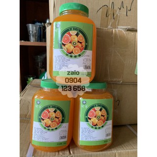 nước cam Koca hũ 1kg làm trà hoa quả ngon