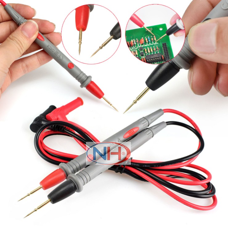 BỘ DÂY ĐO ĐỒNG HỒ VẠN NĂNG VOM MŨI KIM 1000V/20A ( LOẠI TỐT)