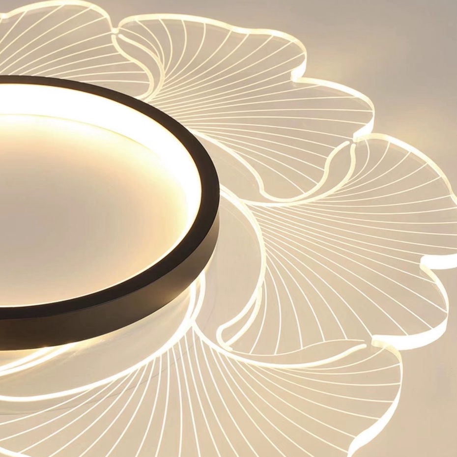 Đèn led âm trần trang trí có 3 chế độ sáng có điều khiển từ xa thông minh Bảo hành 12 tháng