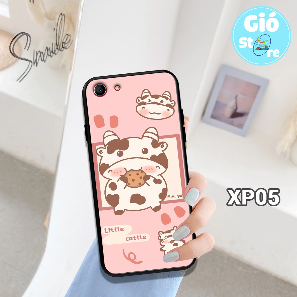 Ốp lưng oppo in hình bò sữa mới nhất 2021, ốp lưng oppo a59/f1s/a71/a83/a39/a57/f3lite/f3/f3 plus