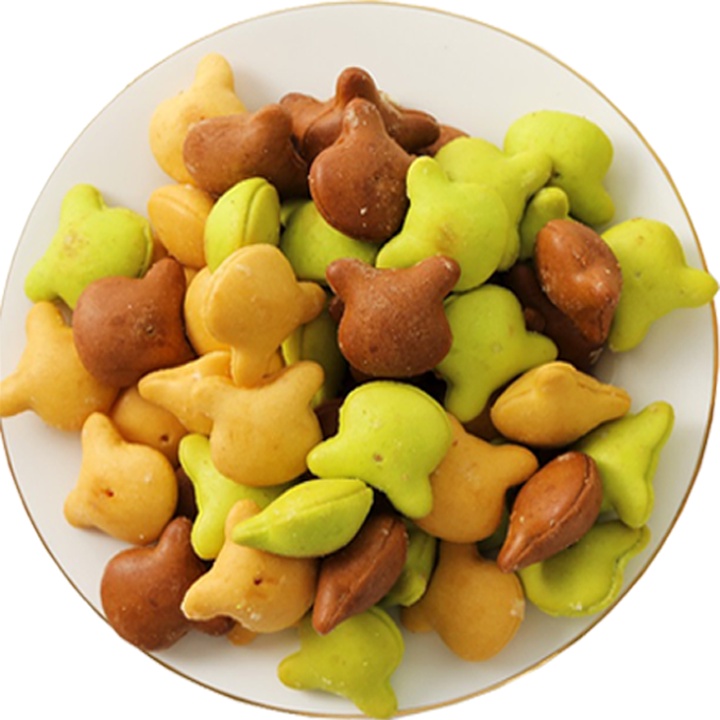 COMBO 2 HŨ BÁNH GẤU NHÂN KEM LOẠI 1 THƠM NGON HIỆU SKFOOD - MỖI HŨ 350G