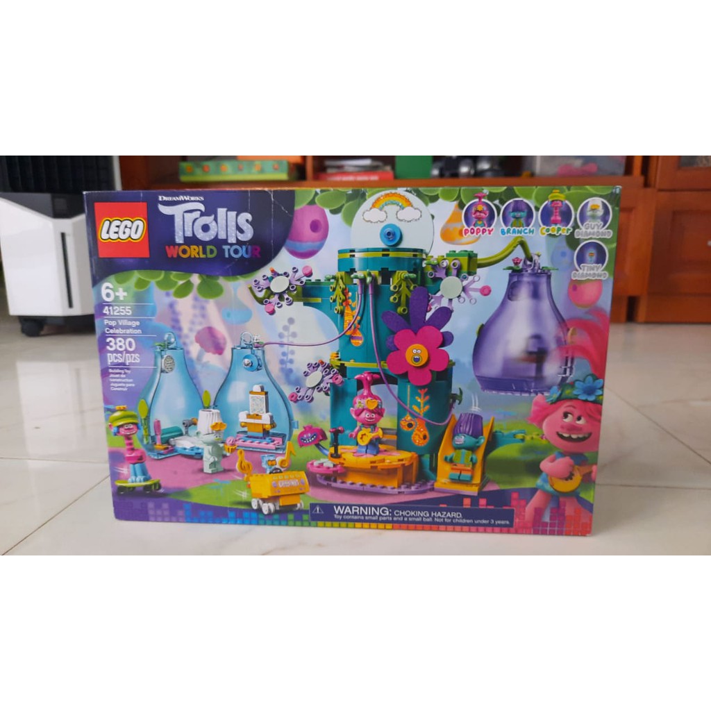 [CÓ SẴN] LEGO 41255 - Trolls World Tour - Pop Village Celebration [CHÍNH HÃNG]