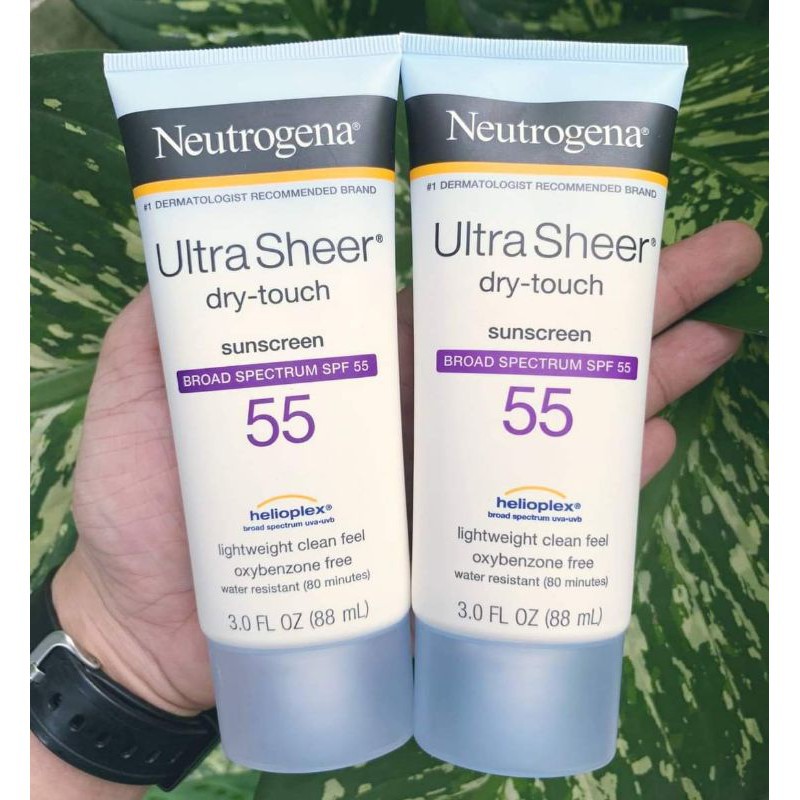 Kem Chống Nắng Neutrogena Ultra Sheer Dry Touch SPF 55 (88ml) _ NTG005CN