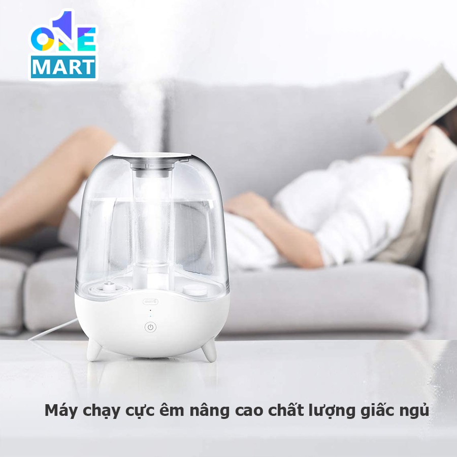Máy phun sương tạo ẩm Deerma F325 dung tích 5L màng lọc nano cấp ẩm dưỡng da tối ưu phun sương 24/24