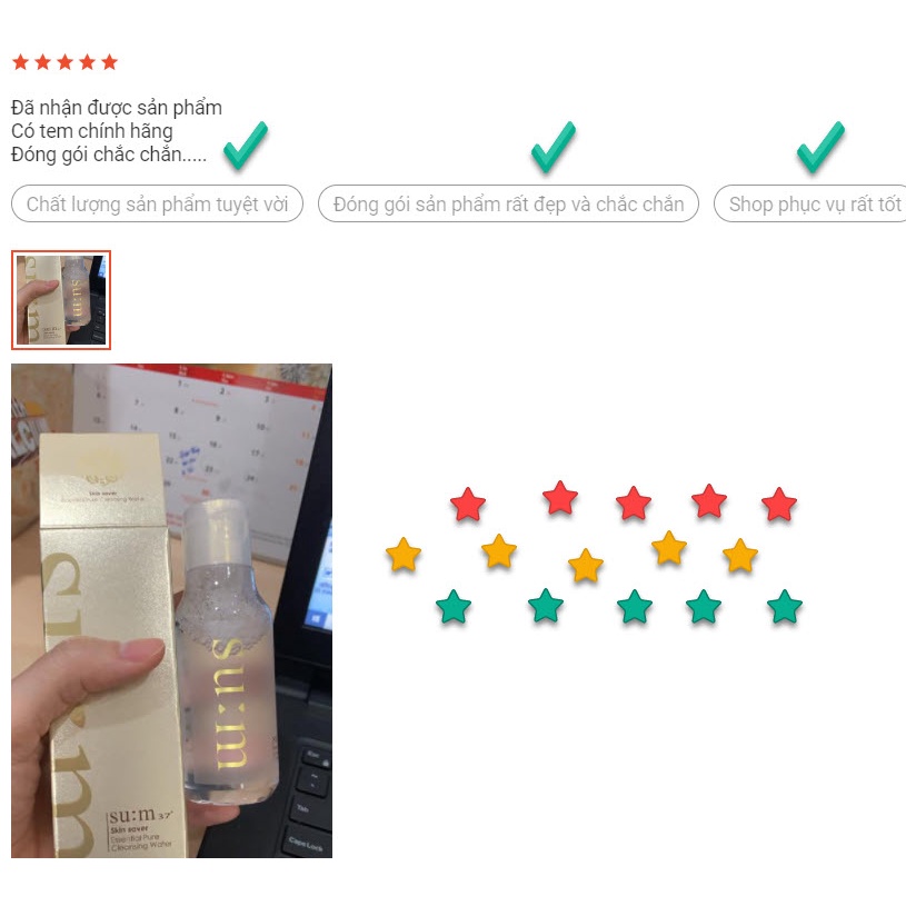 Nước tẩy trang Sum 37 Skin Saver siêu sạch không khô da-100ml,date siêu dài 2023-có tem chính hãng- Tado Cosmetics Store