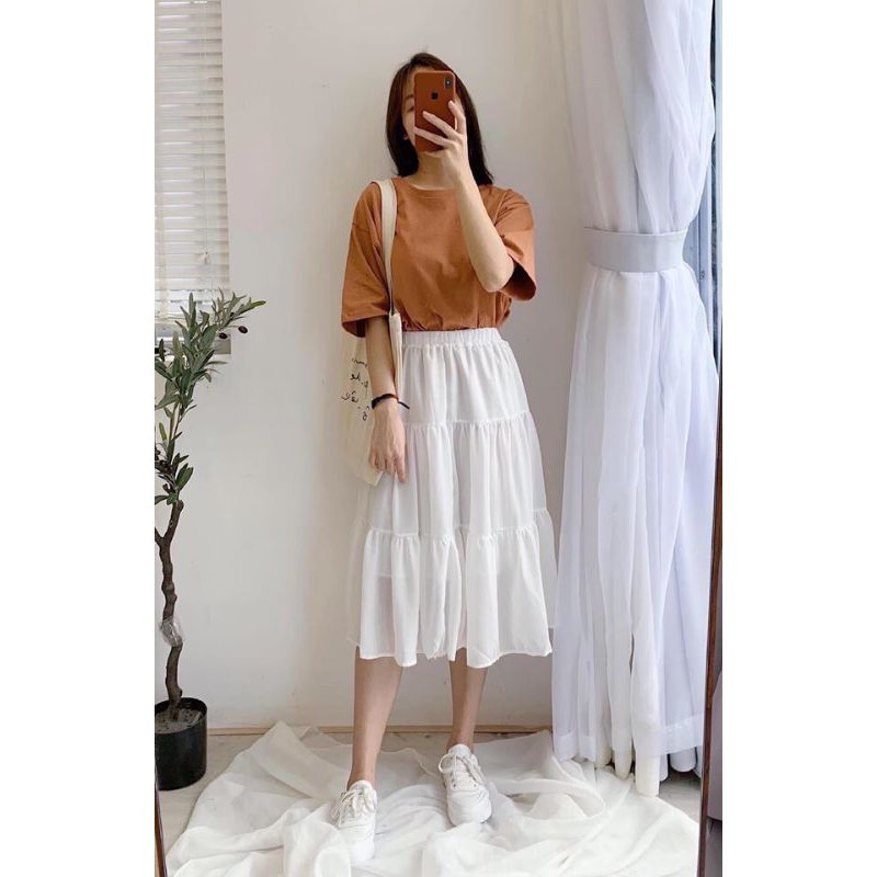 Chân váy vôn 3 tầng ulzzang | BigBuy360 - bigbuy360.vn