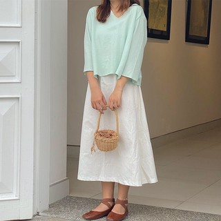 Yichi Skirt (Chân váy dài trơn)
