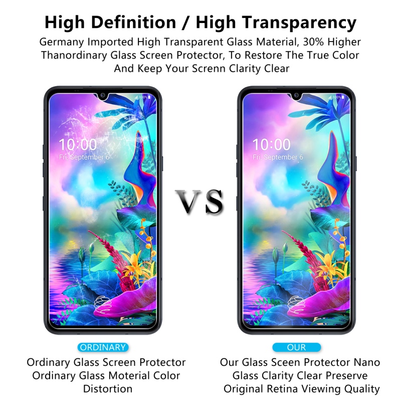 Kính Cường Lực 9h Bảo Vệ Màn Hình Cho lg g8 g8s g8x g7 thinq g6 v20 v30 v35 v40 v50 v50s v60 thinq 5g