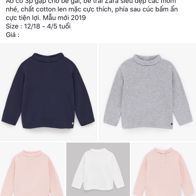 Combo 2 áo 3p zara bt - bg