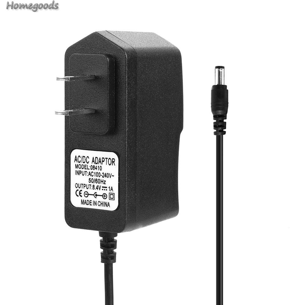 Bộ Sạc Pin Lithium 8.4v 1a 18650 Dc5.5Mm