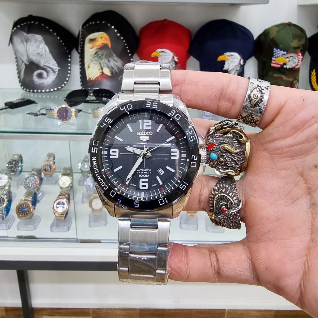 Đồng Hồ Nam Seiko Bảo Tín Máy Quartz Kim Trôi Như Máy Cơ, Nam Tính, Trẻ Trung, Sang Trọng, Cá Tính