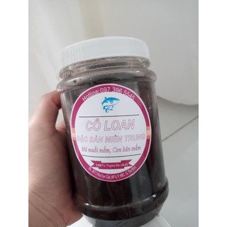 Lọ Mắm Mực 500gr Phú Yên (nhà làm) thơm ngon .