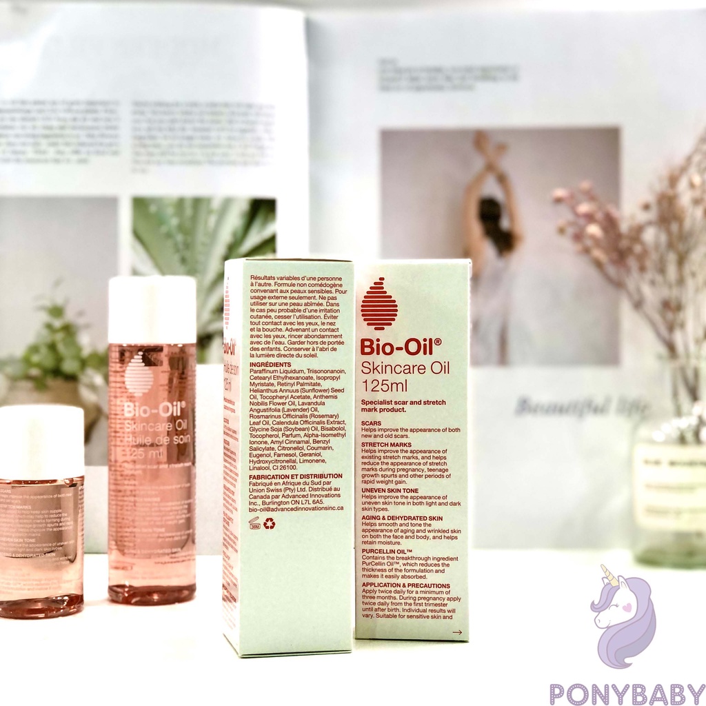 Tinh dầu Bio-Oil của Úc giảm rạn da, mờ sẹo cho làn da sức sống mới - Ponybaby Store