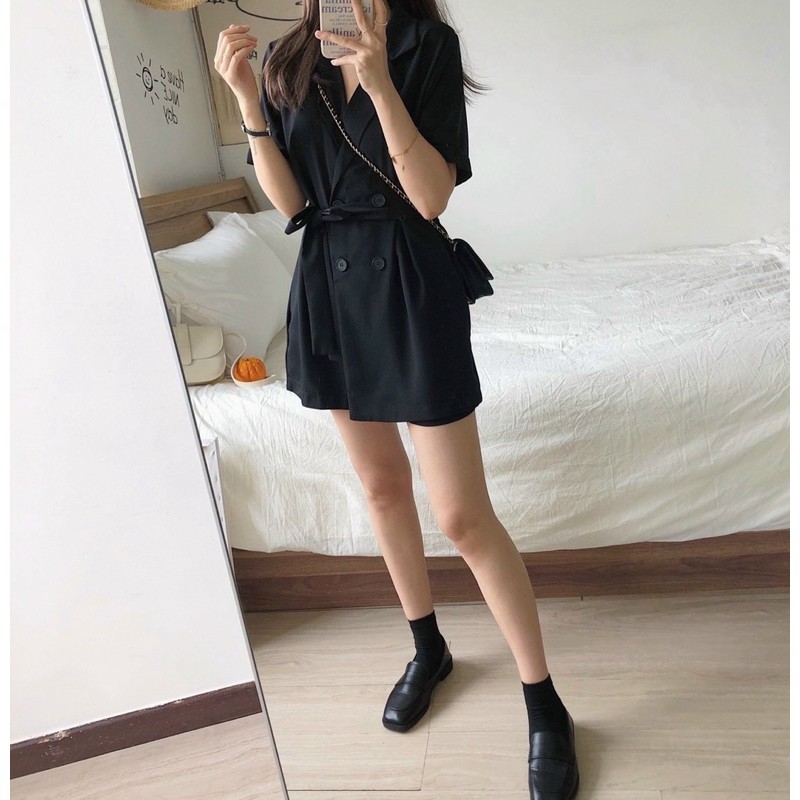 Set Blazer / Vest Nữ Và Quần Đùi Loại 1 Siêu Xinh (ẢNH THẬT+VIDEO)