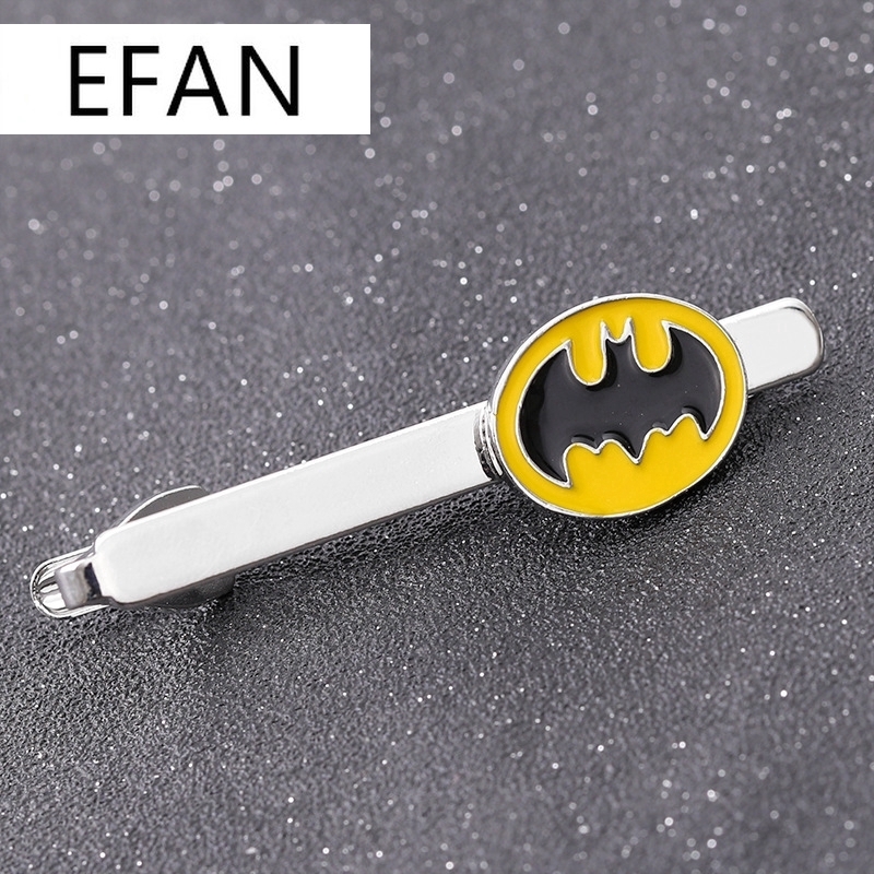 Kẹp Cà Vạt Efan Hình Batman Bằng Hợp Kim Cao Cấp Cho Nam
