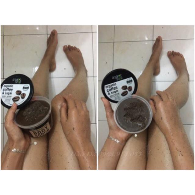 Tẩy da chết body Cafe | BigBuy360 - bigbuy360.vn