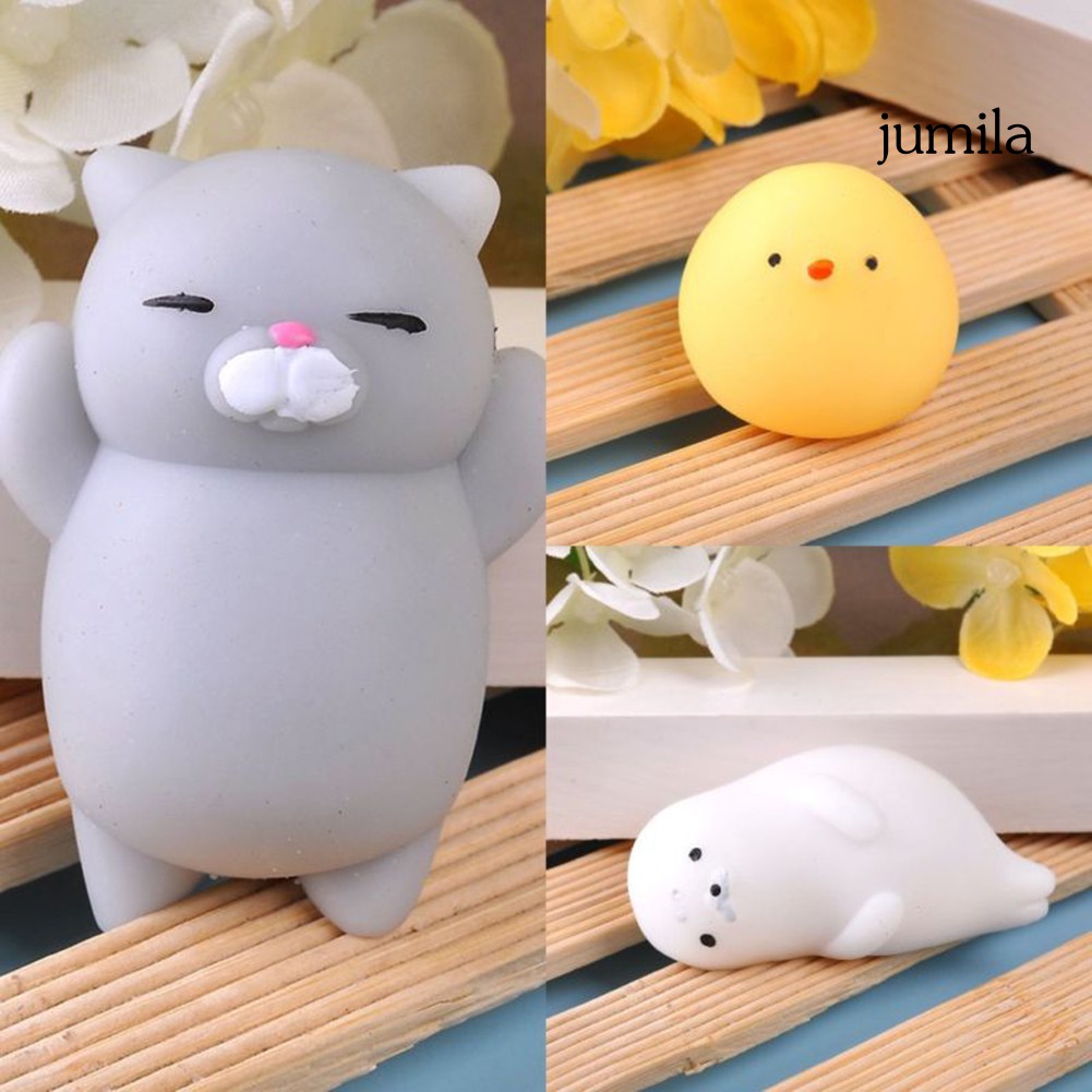 Đồ Chơi Nắn Bóp Đàn Hồi Giảm Căng Thẳng Hình Động Vật Dễ Thương
