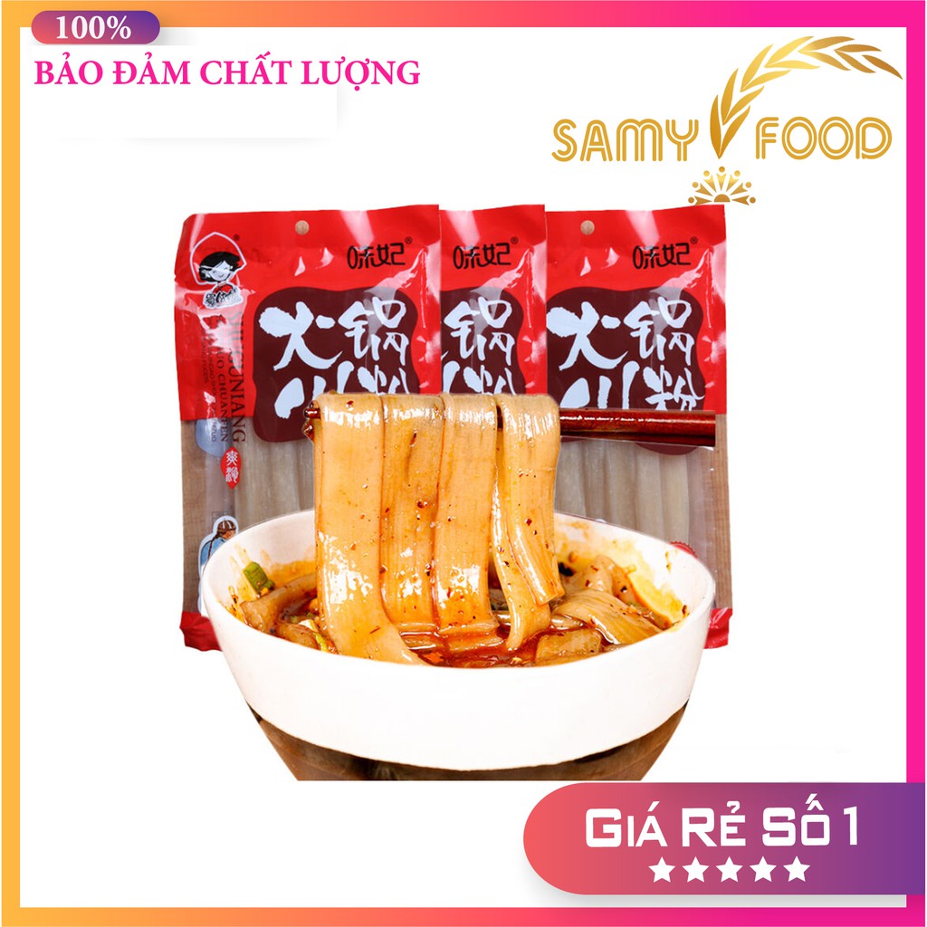 [THẢ LẨU] Miến Dẹt Khoai Lang Trùng Khánh 200g