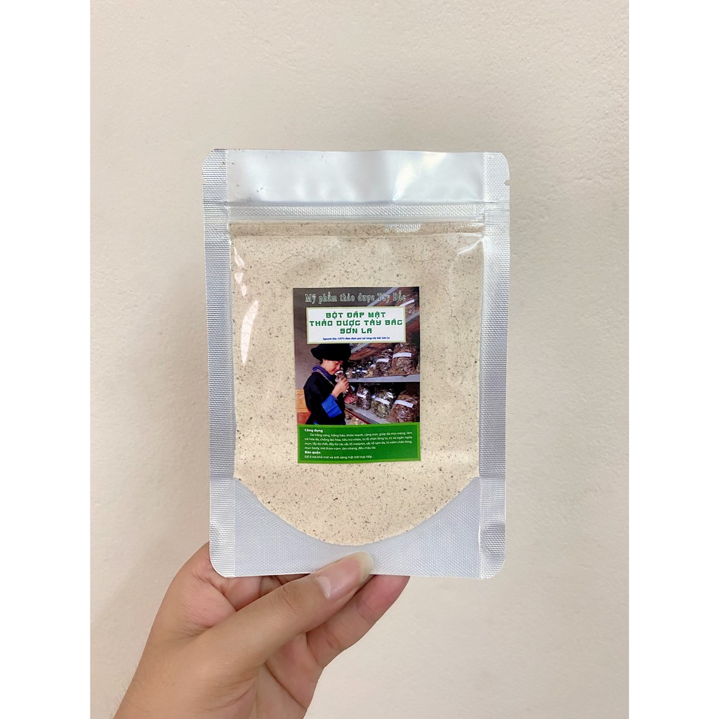 Bột đắp mặt thuốc bắc - Bột rửa mặt thuốc bắc handmade nhà làm