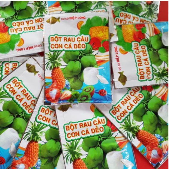 Bột Rau Câu Con Cá Dẻo Hiệp Long