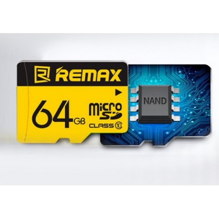 THẺ NHỚ SDHC REMAX 64GB 128GB chuyên dụng cho Camera IP và điện thoại (CLASS 10, UHS-1) - Bảo hành 01 năm