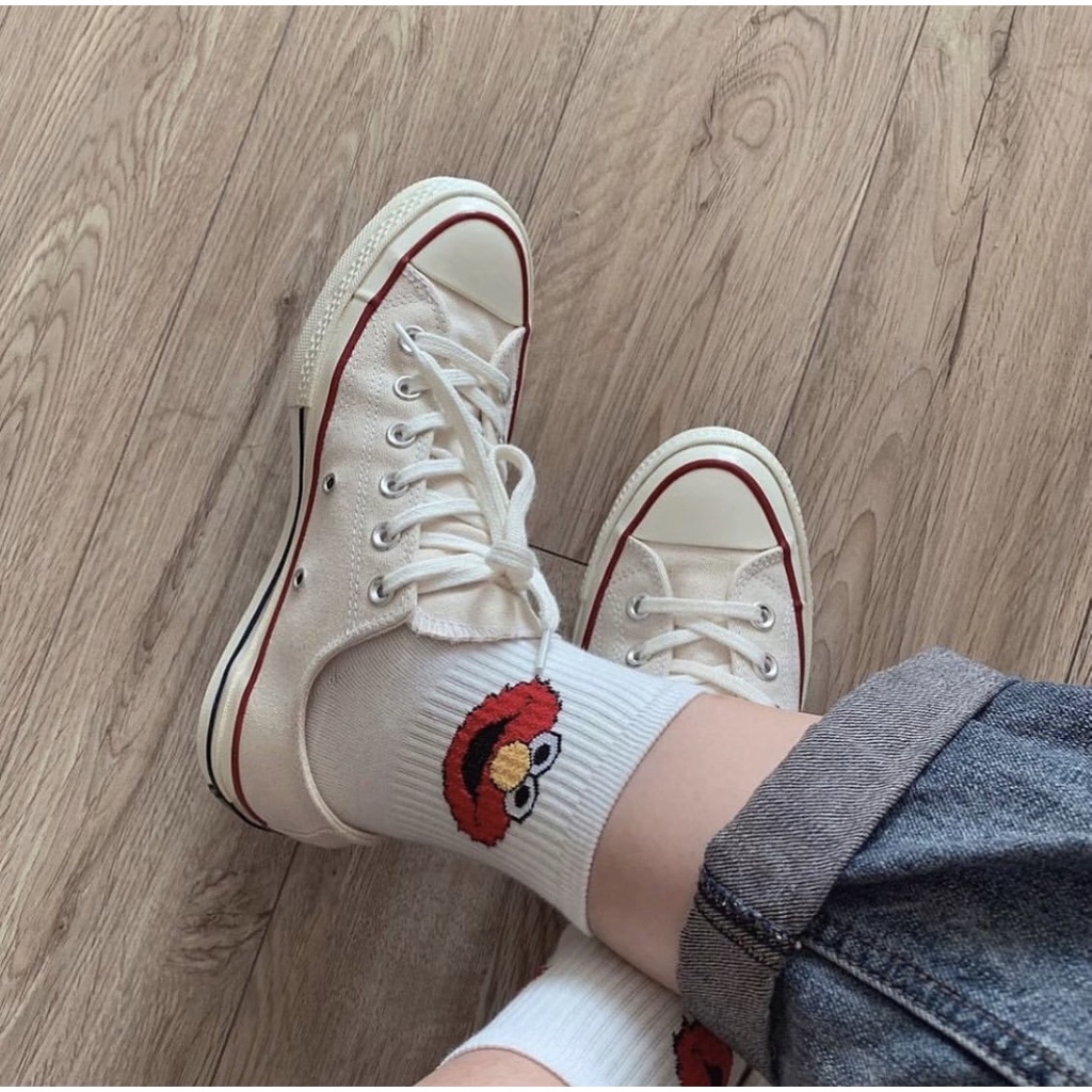 [9days - CÓ SẴN] Giày CV Kem Cao/Thấp Cổ