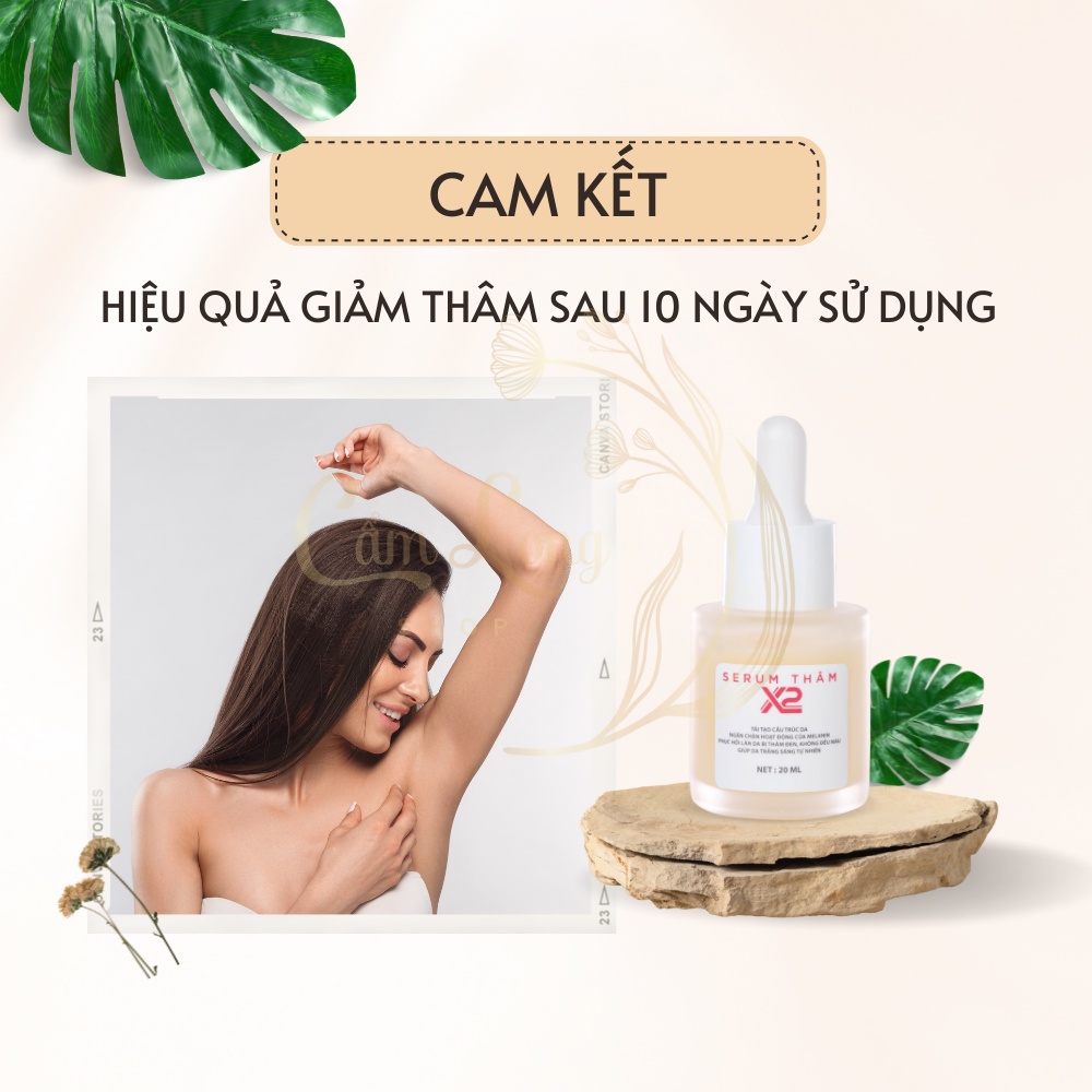 Thâm nách x2 huyền phi serum giảm mờ thâm nách đầu gối mông mụn vùng kín nhũ hoa - shop bách hóa cẩm long