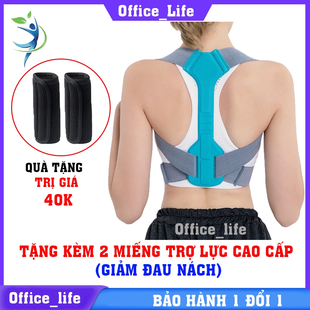 Đai chống gù lưng nẹp nhựa cao cấp cho nam và nữ