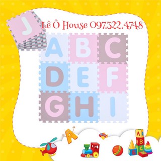 Thảm xốp ghép miếng bảng chữ cái Smile Puzzle