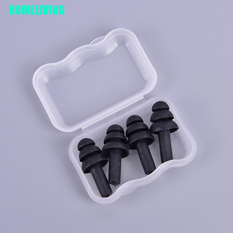 Set 2 Cặp Nút Bịt Tai Chống Ồn Tiện Dụng Khi Đi Du Lịch