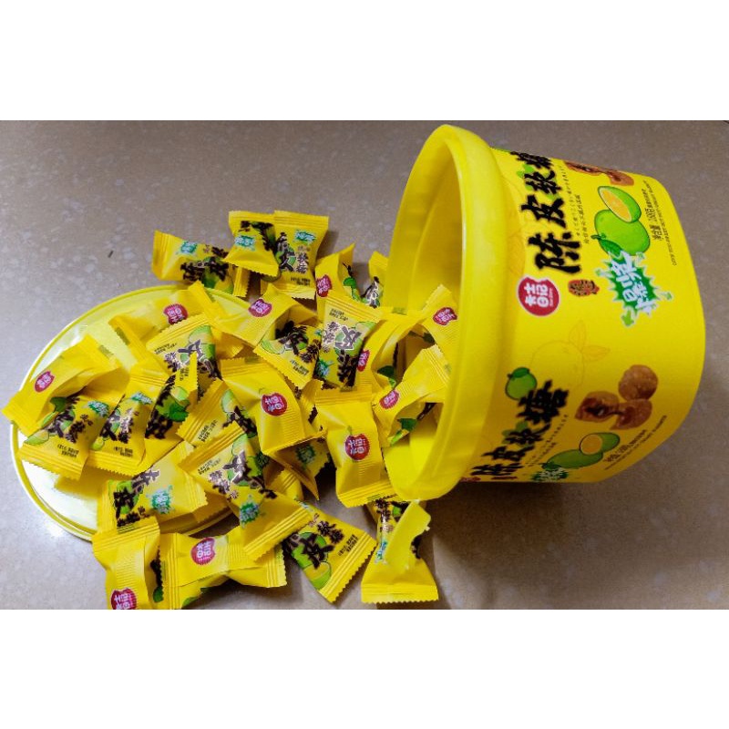 Kẹo dẻo chanh muối nhân chảy 🍋🍋