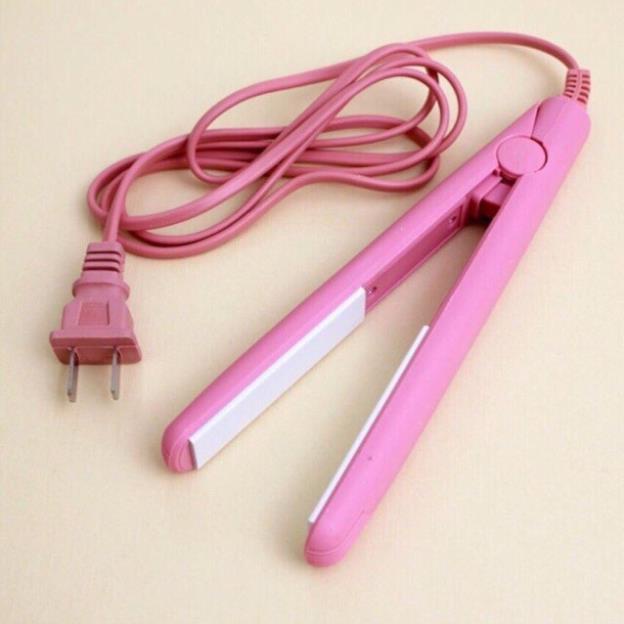 Máy ép ,uốn ,duỗi tóc mini nhỏ gọn tiện lợi sẵn hàng