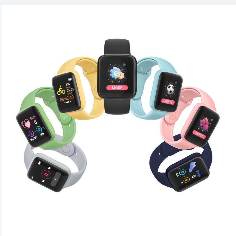 [Đồng hồ thông minh có màn hình cảm ứng Y68 theo dõi huyết áp/ theo dõi giấc ngủ cho Android iOS]