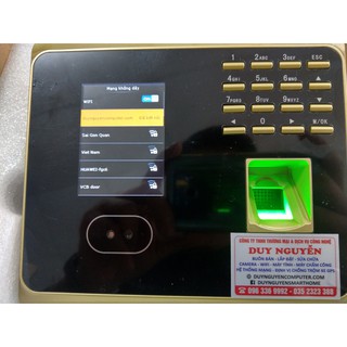Thiết bị chấm công Ronald Jack F500Plus (WiFi, vân tay & khuôn mặt).Tặng Phần mền chấm công 30$. Hỗ trợ từ xa