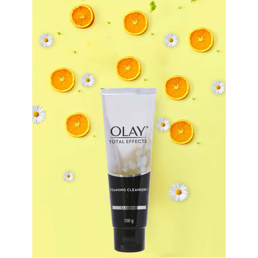 Sữa Rửa Mặt Tạo Bọt Olay Total Effects 100 g
