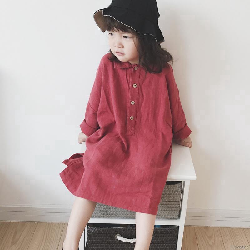 Áo thun ngắn tay xẻ tà thời trang cho bé gái