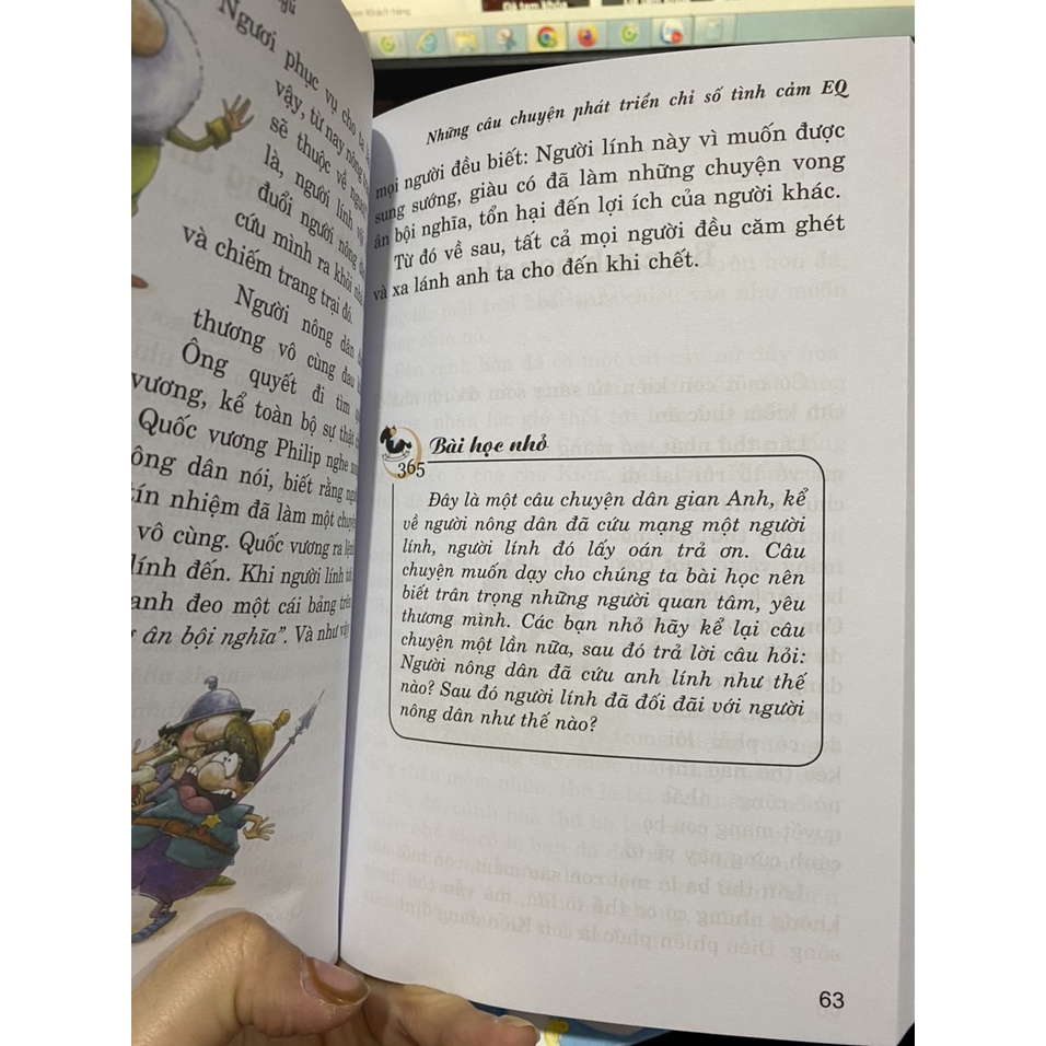 Sách - 365 Chuyện Kể Trước Giờ Đi Ngủ , Những Câu Chuyện Phát Triển Chỉ Số Tình Cảm EQ ( Đinh Tị )