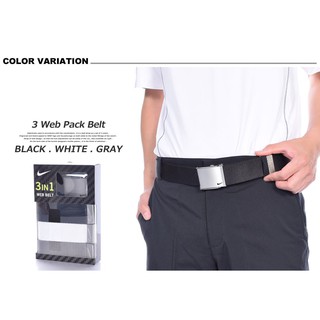 Thắt Lưng Nike 3 in 1 All Size Web Pack