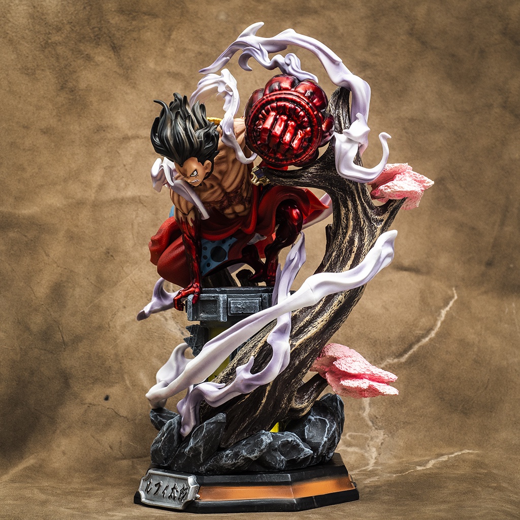 Mô hình One Piece Luffy Gear 4 Snake Man cao 40cm nặng 3,6kg mô hình One Piece Figure Luffy băng Mũ Rơm