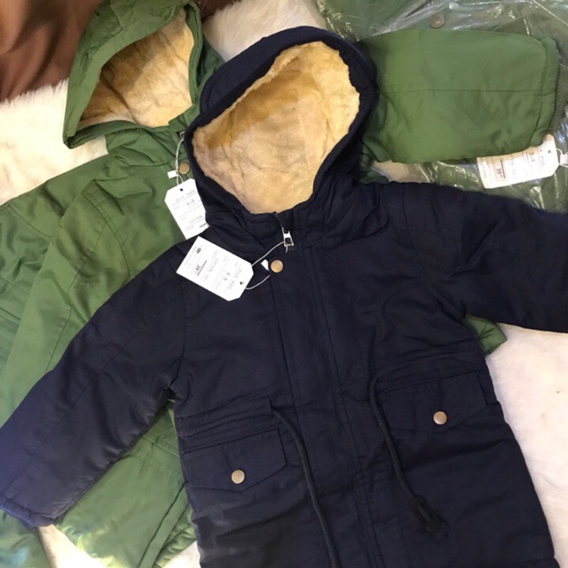 Áo parka cho bé