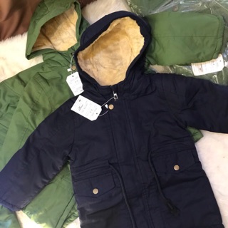 Áo parka cho bé