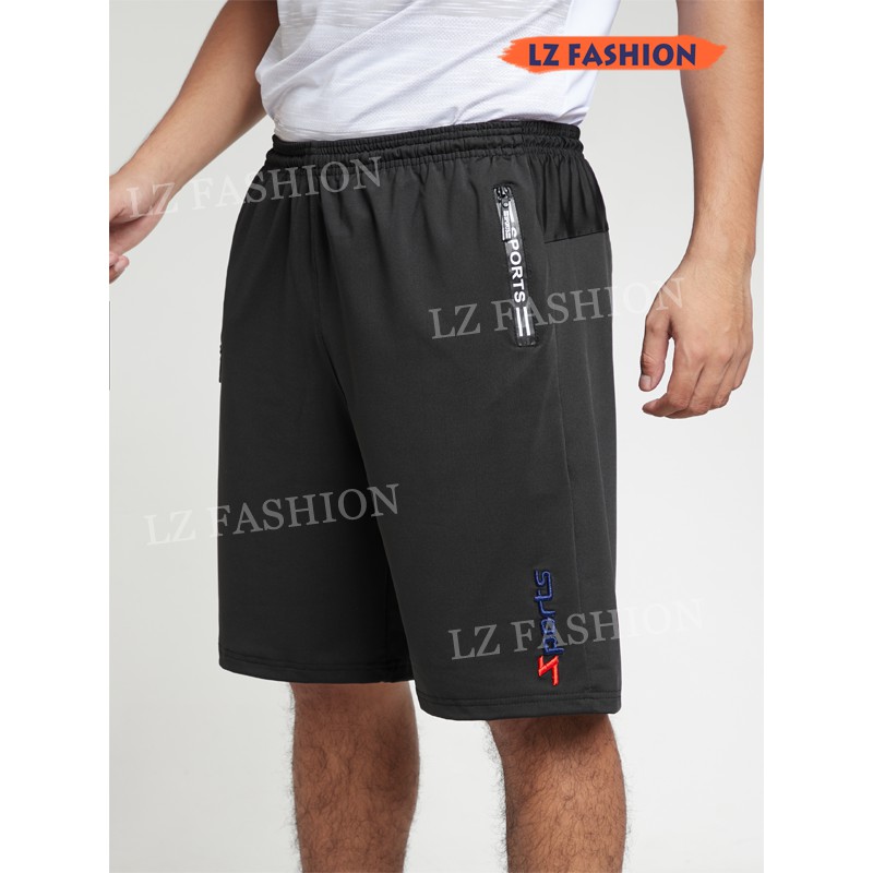 Quần Short Thể Thao Nam Đơn Giản Cá Tính, Có Khóa Kéo, Logo Thêu Cực Đẹp - LZ FASHION - PS090 | BigBuy360 - bigbuy360.vn