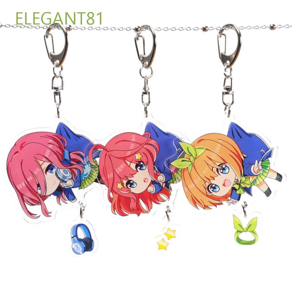 Móc Khóa Nhựa Acrylic Hình Nhân Vật Hoạt Hình Itsuba Itsuki Gotoubun No Hanayome 81