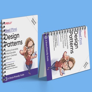 Head First Design Patterns Building Extensible and Maintainable Object-Oriented Software 2nd - A4 - Đóng gáy xoắn