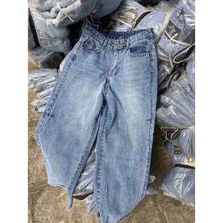 QUẦN CULOTTES BÒ RÁCH CẠP CAO