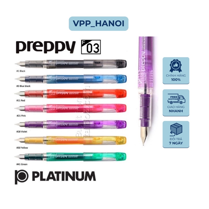 Bút máy Nhật nét 0.3 Prepy
