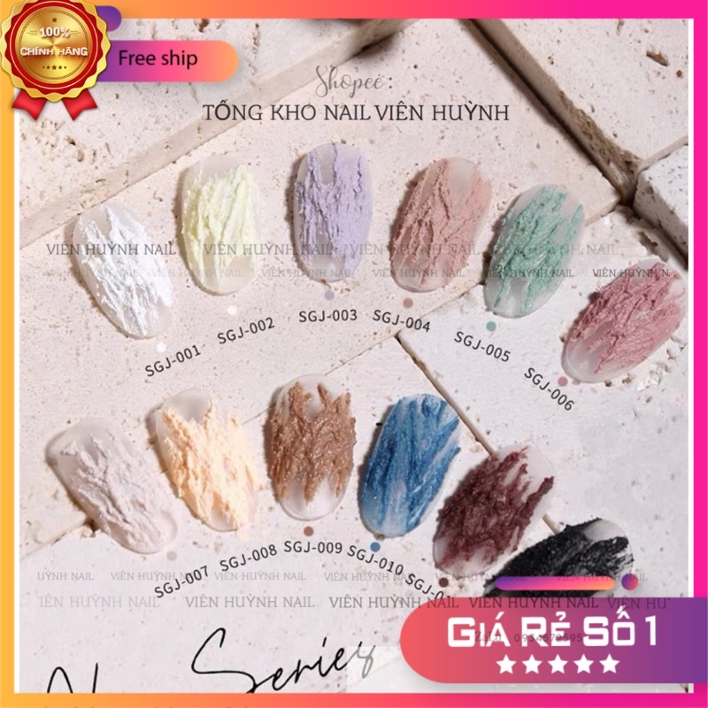 Gel xi măng nail , gel thạch cao trang trí móng