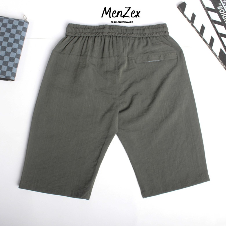 Quần Đũi Lửng Nam Ống Suông Cạp Chun MenZex Chất Đẹp Thoáng Mát Thấm Hút Mồ Hôi Tốt | BigBuy360 - bigbuy360.vn