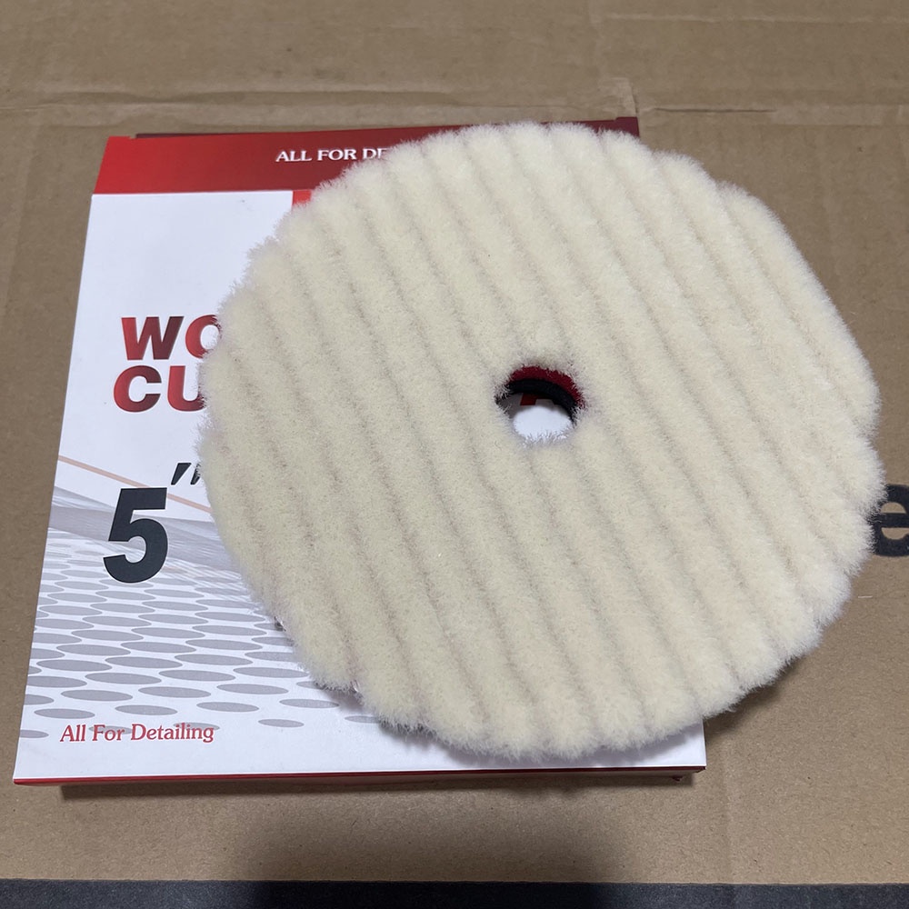 Phớt đánh bóng lông cừu MaxShine Premium Wool Cutting Pad 3-5-6 inch đệm xốp