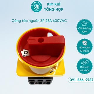 Công tắc nguồn ⚡ giá sốc ⚡ công tắc chuyển mạch 3p 25a 600vac chất lượng cao